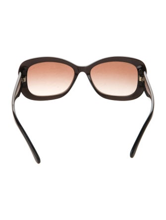 Chanel Interlocking CC Logo Square Sunglasses