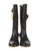 Chanel Vintage Interlocking CC Logo Rain Boots