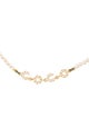 Chanel Faux Pearl Coco Bead Strand Necklace