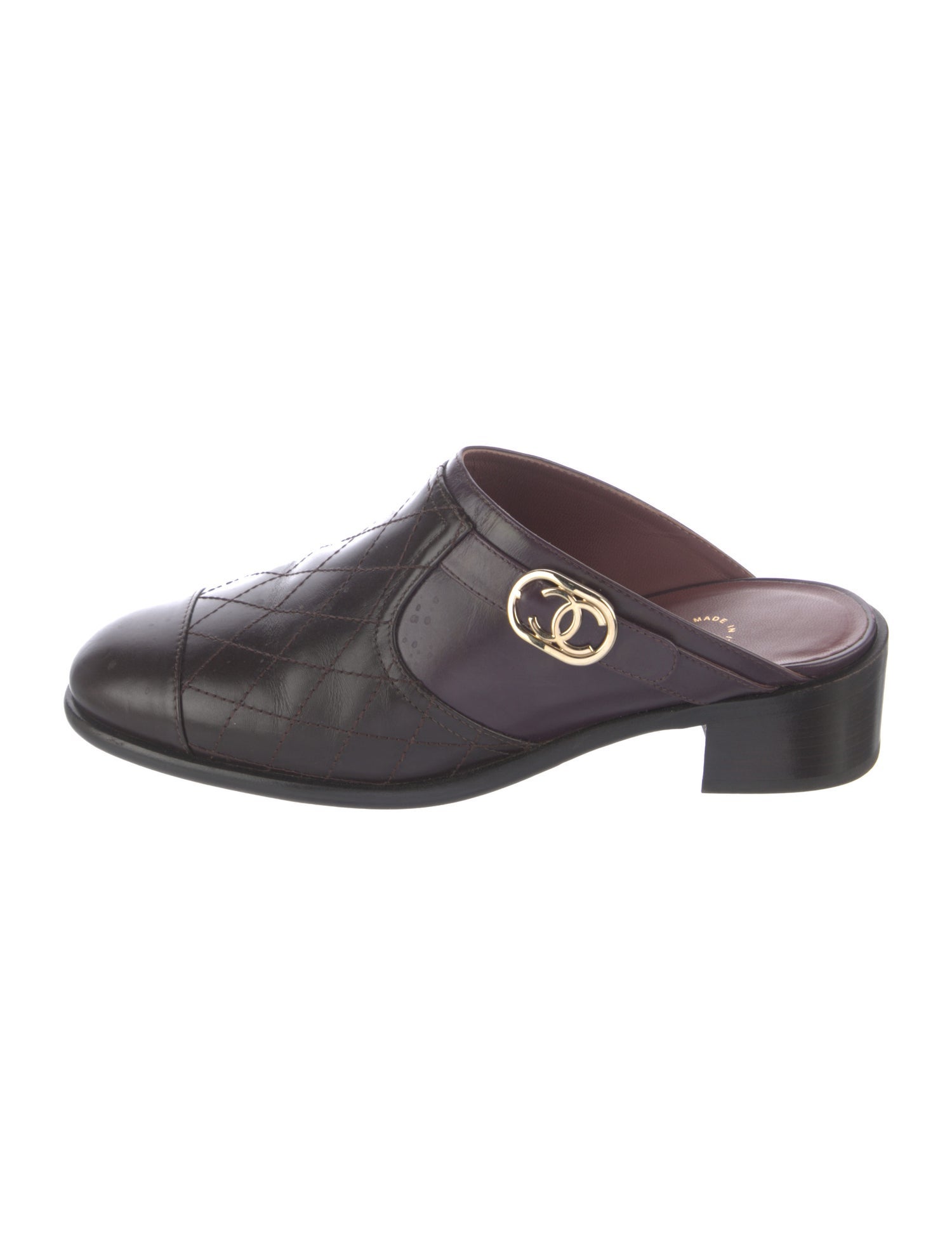Chanel 2017 Interlocking CC Logo Mules