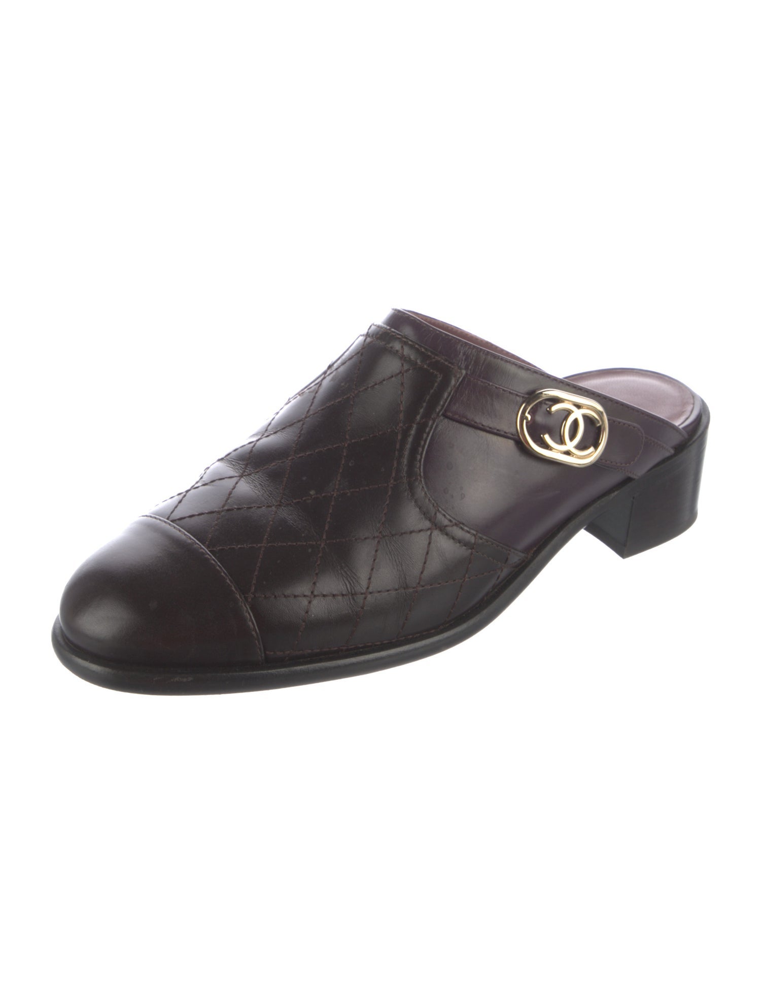 Chanel 2017 Interlocking CC Logo Mules