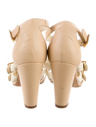 Chanel 2011 Interlocking CC Logo Gladiator Sandals