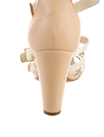 Chanel 2011 Interlocking CC Logo Gladiator Sandals