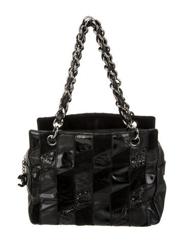Chanel Shoulder Bags Leather Patchwork Bag