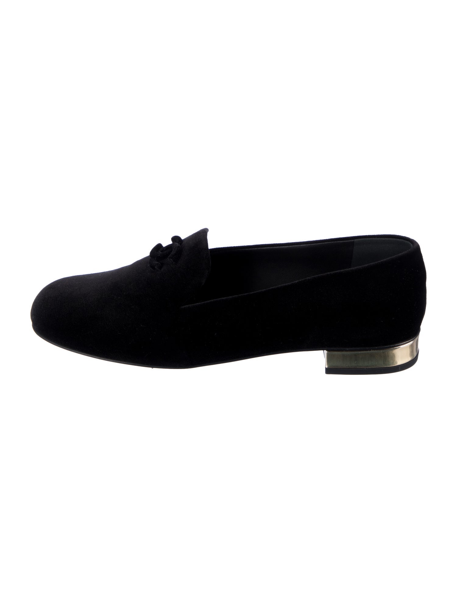 Chanel 2023 Interlocking CC Logo Loafers