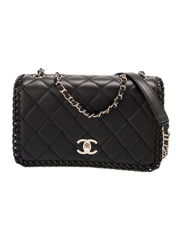 Chanel Shoulder Bags Medium Whipstitch Flap Bag