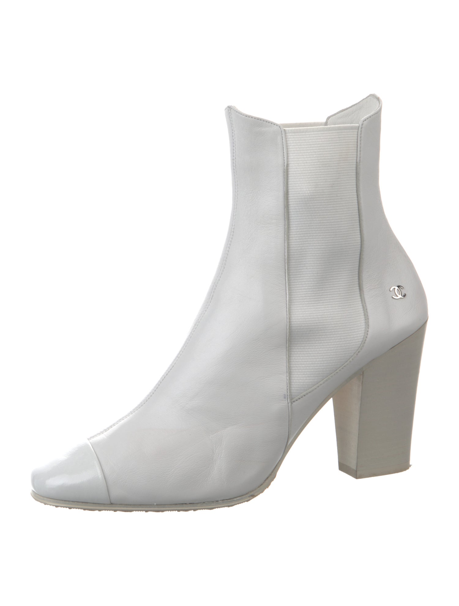 Chanel 2019 Leather Chelsea Boots