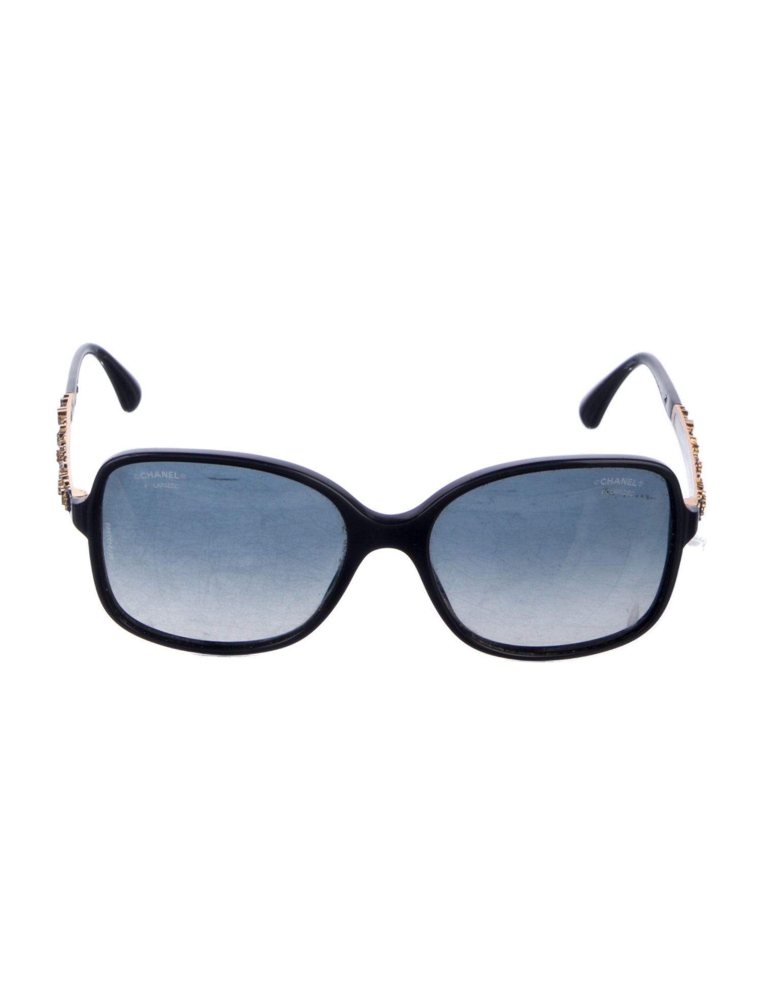 Chanel Interlocking CC Logo Square Sunglasses