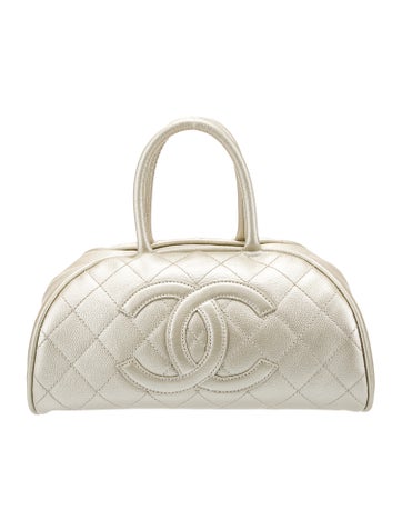 Chanel Handle Bags Timeless Bowling Bag
