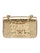Chanel Small Coco Croc Flap Bag