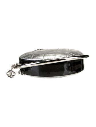 Chanel Metallic Round Minaudiere
