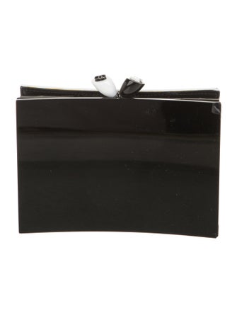 Chanel CC Kiss-Lock Clutch