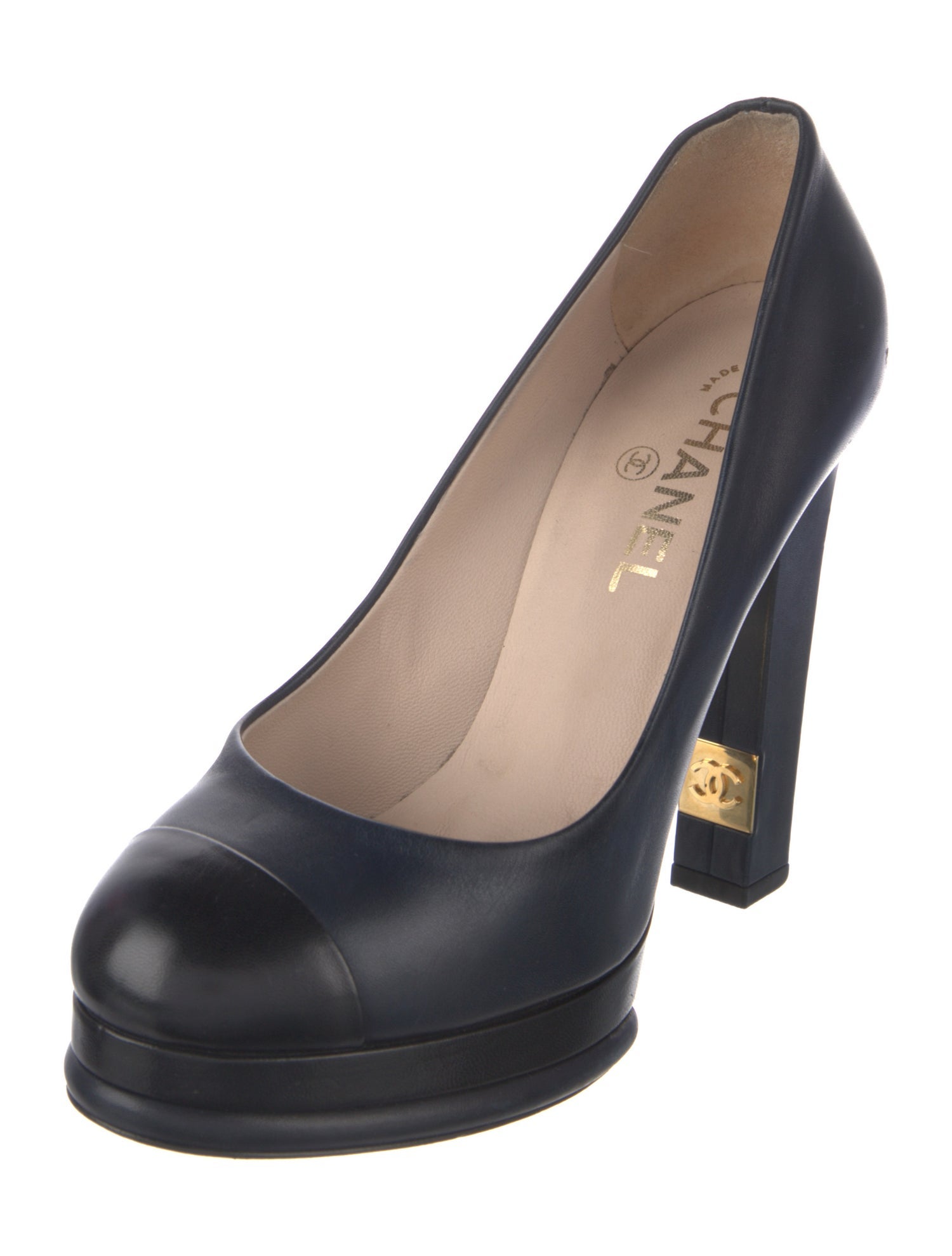 Chanel 2013 Interlocking CC Logo Pumps