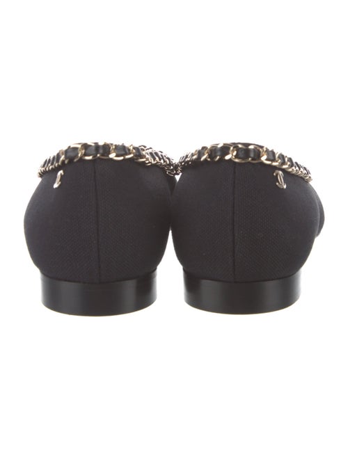 Chanel 2020 Interlocking CC Logo Ballet Flats