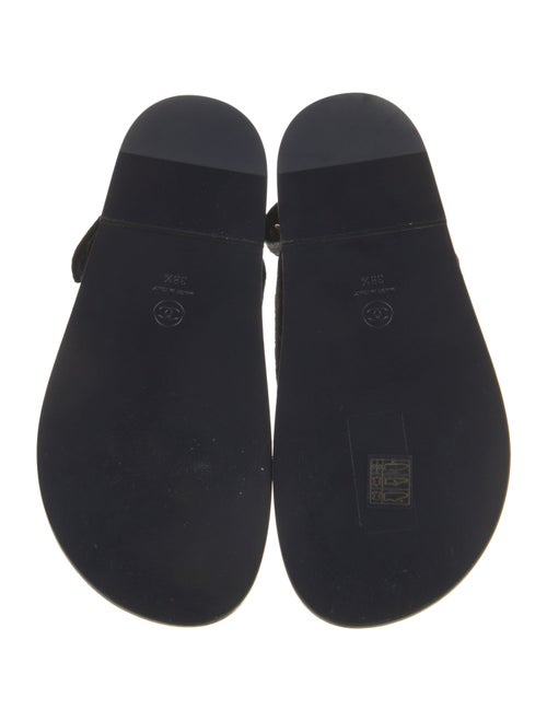 Chanel 2022 Interlocking CC Logo Espadrilles