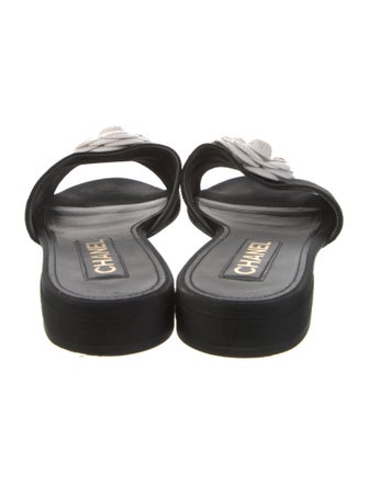 Chanel 2021 Interlocking CC Logo Slides