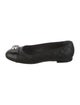 Chanel 2024 Interlocking CC Logo Ballet Flats