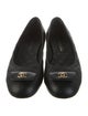 Chanel 2024 Interlocking CC Logo Ballet Flats