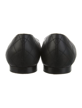 Chanel 2024 Interlocking CC Logo Ballet Flats