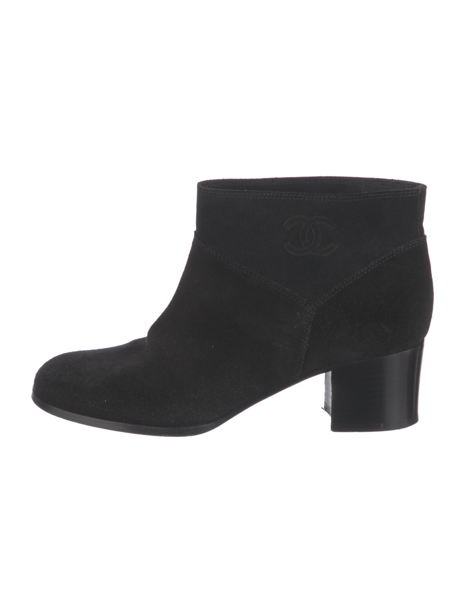 Chanel 2012 Interlocking CC Logo Boots