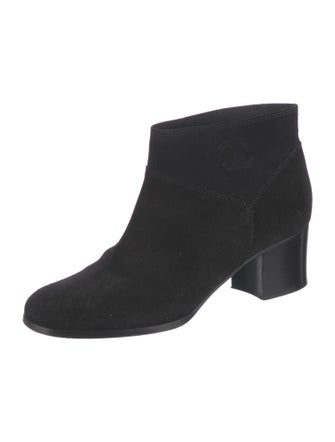 Chanel 2012 Interlocking CC Logo Boots