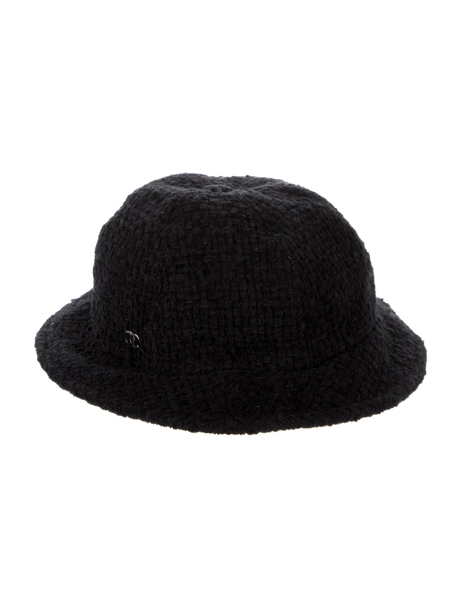 Chanel 2022 Tweed Metallic Bucket Hat