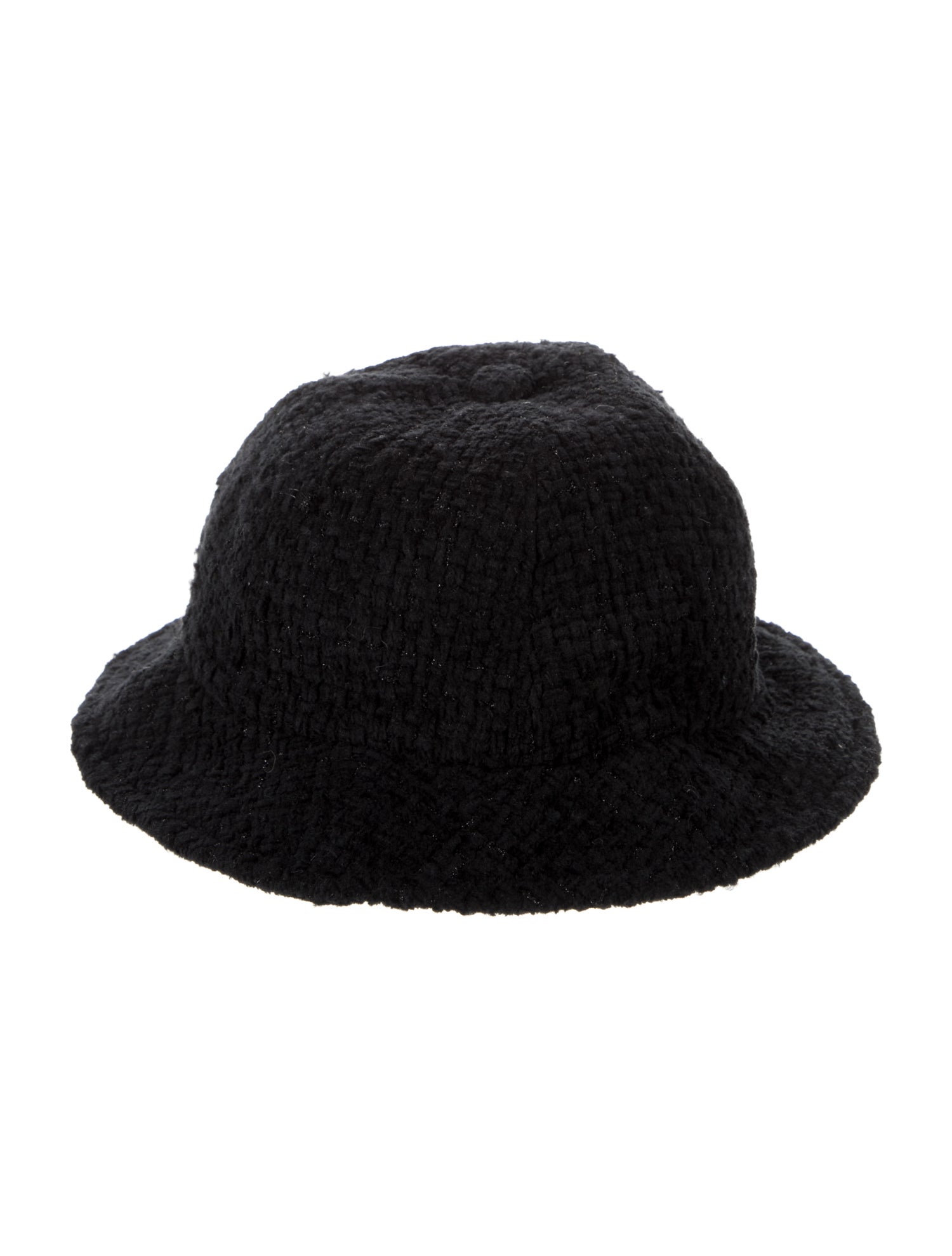 Chanel 2022 Tweed Metallic Bucket Hat