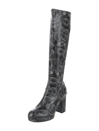 Chanel 2023 Interlocking CC Logo Boots