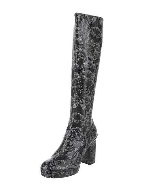 Chanel 2023 Interlocking CC Logo Boots