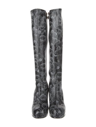 Chanel 2023 Interlocking CC Logo Boots