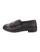 Chanel Interlocking CC Logo Lambskin Loafers