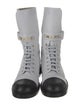 Chanel Leather Combat Boots