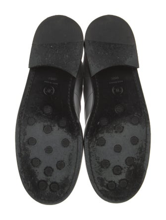 Chanel Leather Combat Boots