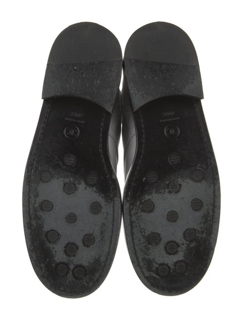 Chanel Leather Combat Boots