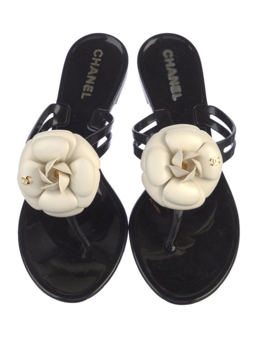 Chanel 2014 Interlocking CC Logo Slides