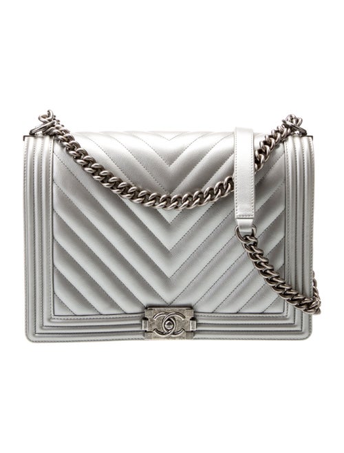 Chanel Chevron XL Boy Bag