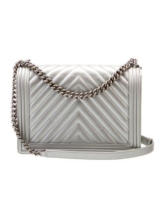 Chanel Chevron XL Boy Bag