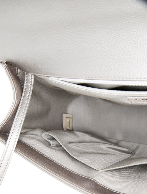 Chanel Chevron XL Boy Bag