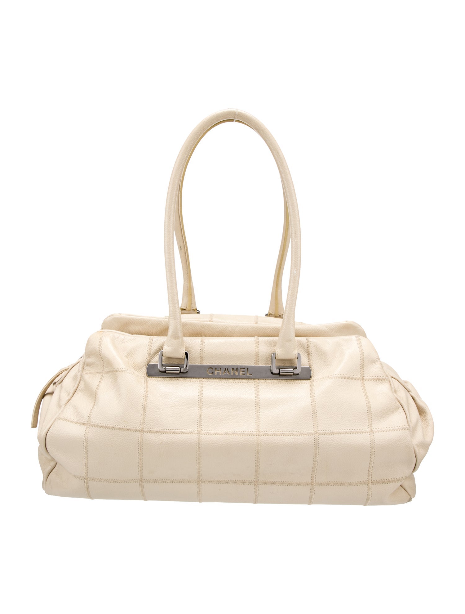 Chanel Square Quilt LAX Bowler Bag