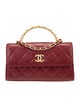 Chanel Top Handle Phone Holder With Chain