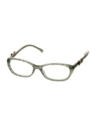 Chanel Interlocking CC Logo Wayfarer Eyeglasses