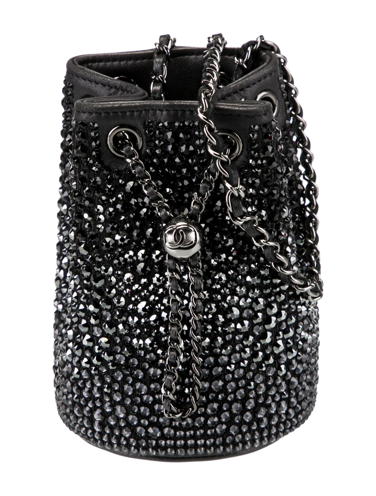 Chanel Mini Strass Bucket Bag