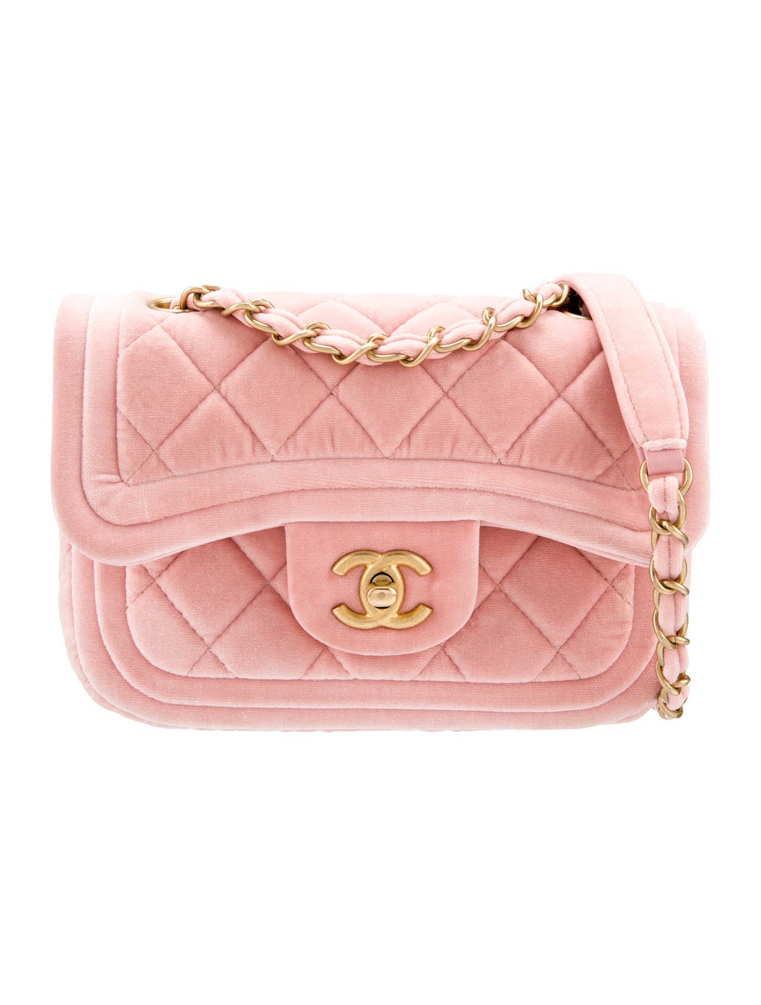 Chanel Mini Velvet Flap Bag