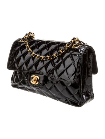Chanel Medium Patent Double Sided Flap Bag