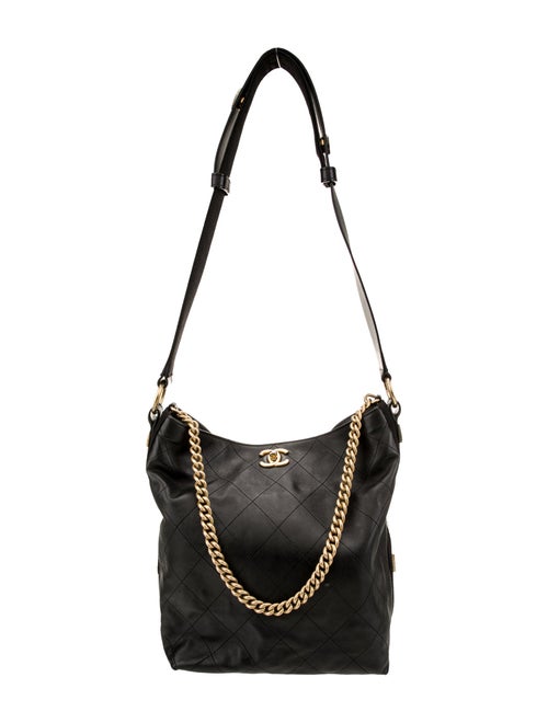 Chanel Large Button Up Hobo