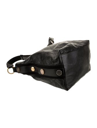 Chanel Large Button Up Hobo