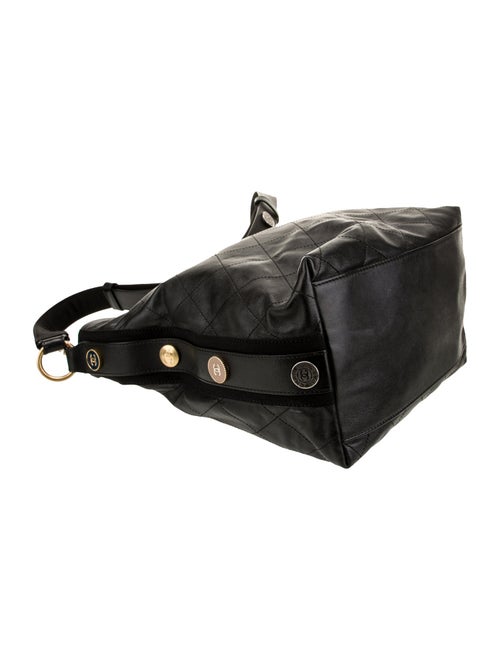 Chanel Large Button Up Hobo