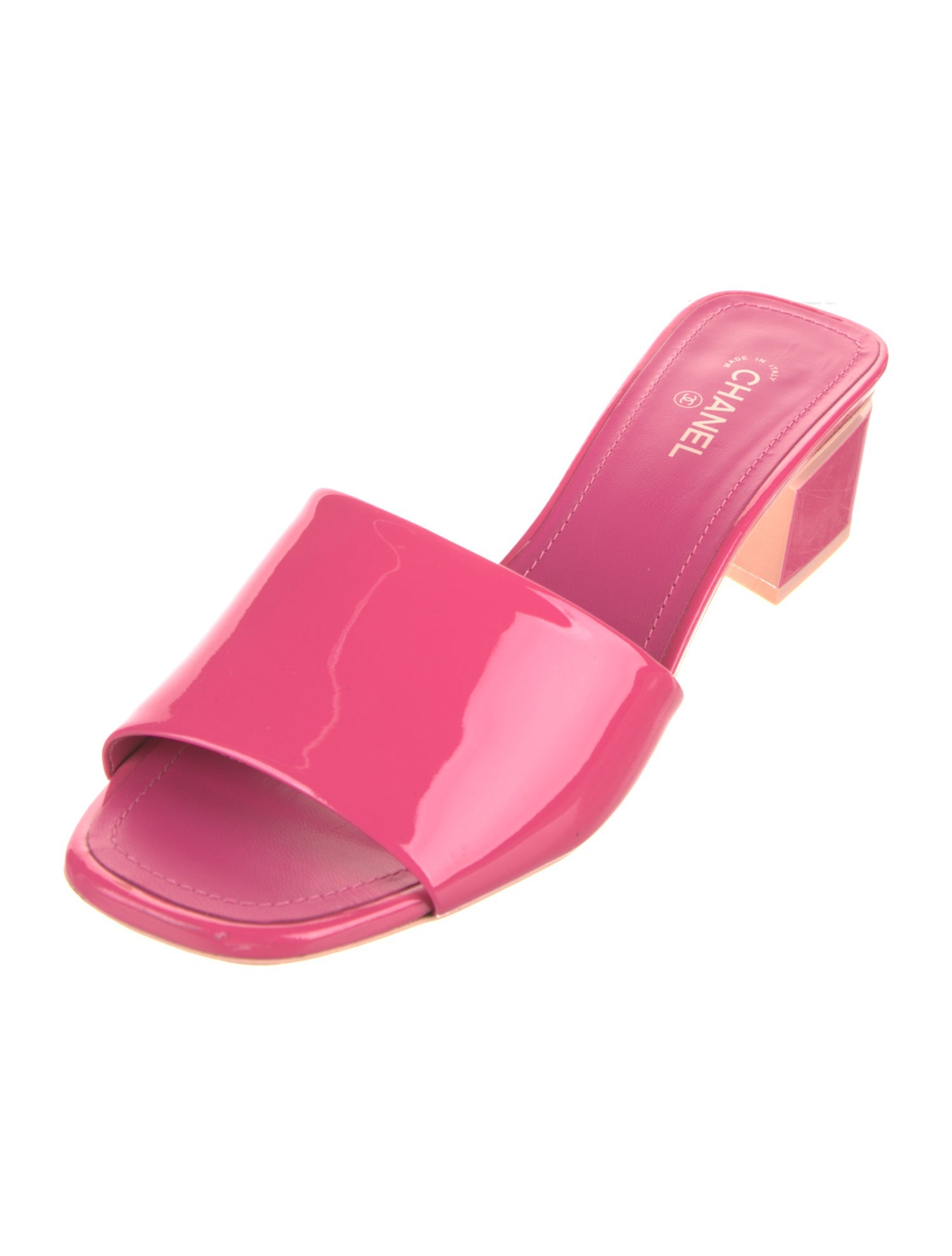 Chanel 2022 Interlocking CC Logo Slides