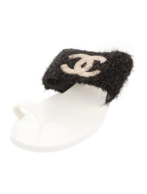 Chanel 2023 Interlocking CC Logo Slides