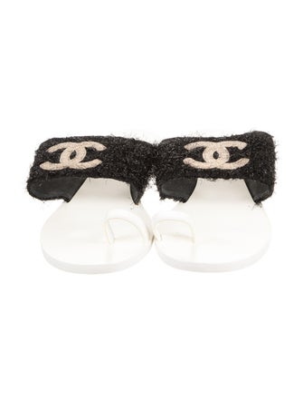 Chanel 2023 Interlocking CC Logo Slides
